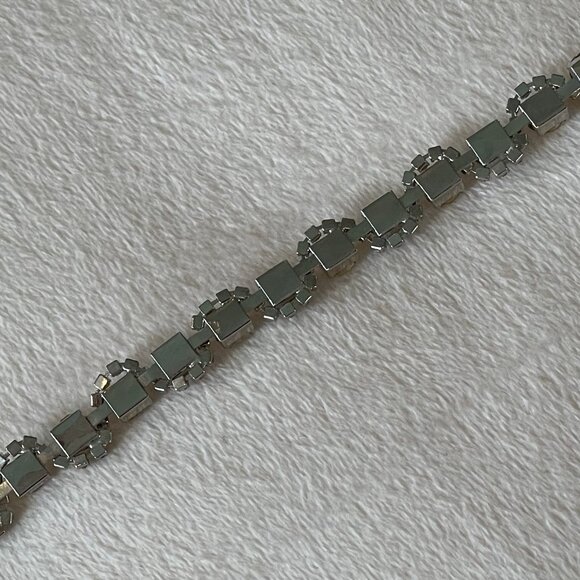 NWOT Silver Rhinestone Hair Vine Wedding Hair Band Combs main image 9